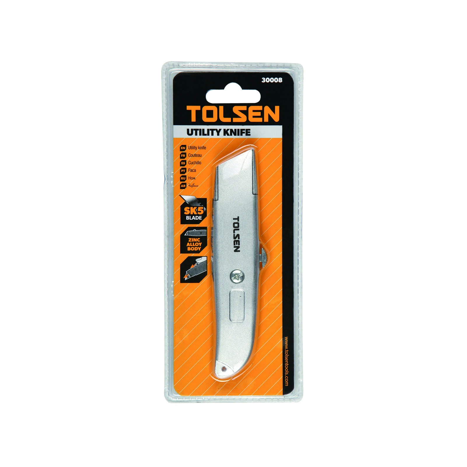 TOLSEN UTILITY KNIFE 30008