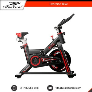 Top Quality Gym Body Building Plastic-Sprayed Steel Pipe Material Exercise Bike