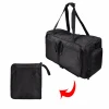 Top quality travel duffle bag folding travel bag with a side shoe pocket/