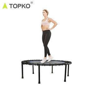 TOPKO home outdoor fitness kid indoor folding mini trampoline