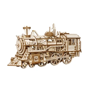 Toy Factory Gears Drive Wood Crafts Mechanical 3D Puzzle