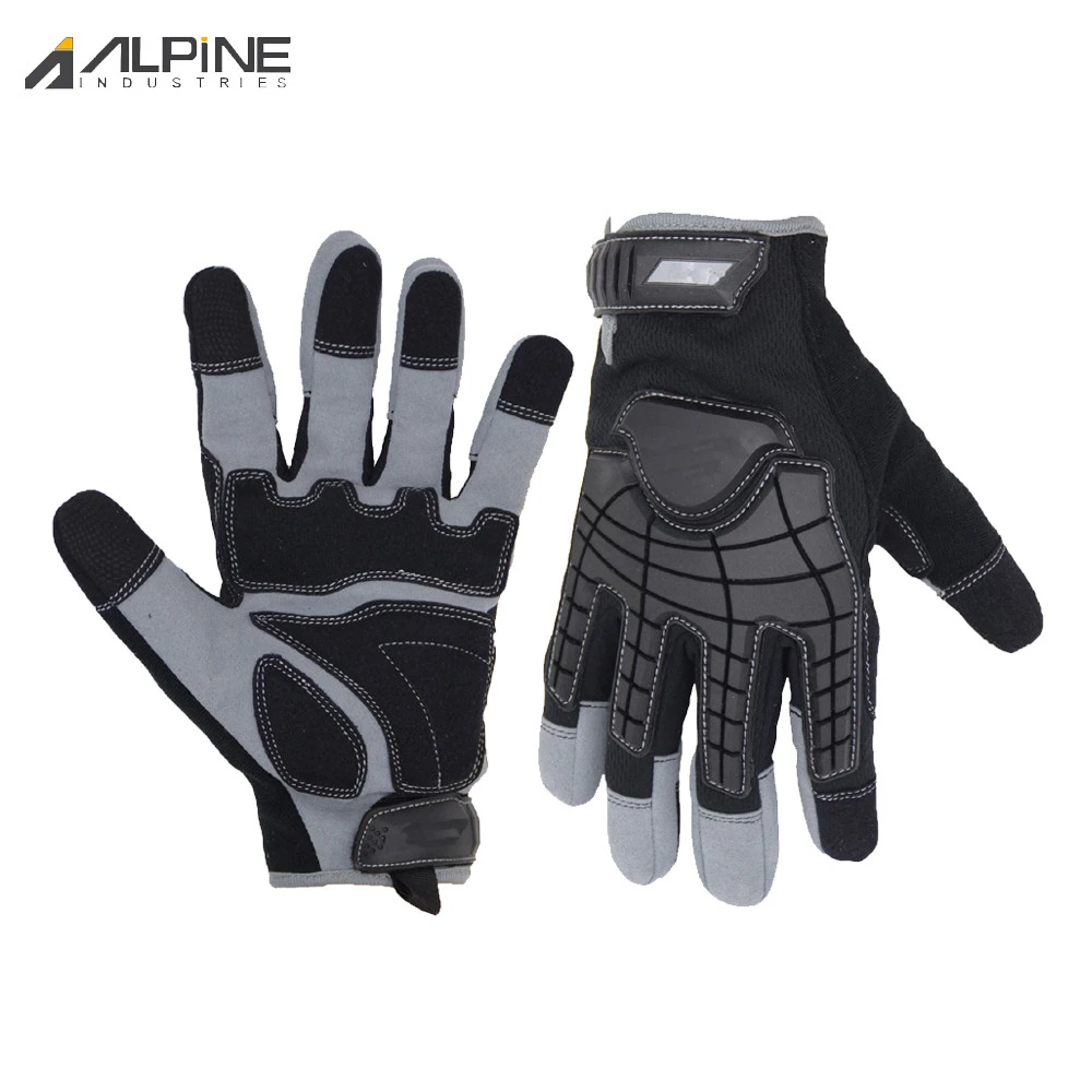 TPR Protector Mechanic Safety Tools Gloves Hand Gloves Mechanical Work Anti Vibration Western Safety Gloves