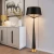 Import Traditional black gold ceremony living room, bedroom lighting decoration metal floor lamp/table lamp from China