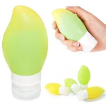 Travel Bottle Set Leakproof Silicone Travel Bottle Kits Cute Design Travel Bottle Set BPA Free
