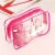 Import Travel PVC Cosmetic Bags Women Transparent Clear Zipper Makeup Bags Organizer Bath Wash Make Up Tote Handbags Case from China