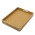 Import Trays wholesale Natural bamboo color bamboo wooden serving tray from China