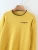 Import Trending hot products yellow women pullover sweaters in simple design winter bottoming look from China