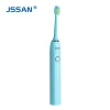 Ultrasonic 2 brush heads oral hygiene health product rechargeable 5modes sonic electric tooth brushes with pressure sensor