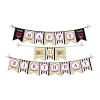 UMISS 21st Birthday Party Decorations Supplies. Celebrate 21. Includes Champagne Wrapper Centerpieces Bunting Thank you card