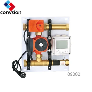 Under Floor Heating System Heating Water Delivery Water Manifold Mixture System Water Mixing Valve