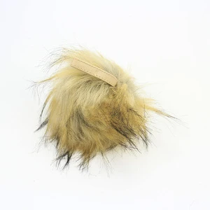 Unique real mink fur for keyring & bag fur pom pom ball pendant mink fur pompom