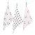 Import Unisex 100% Cotton triangle baby bibs For Drooling and Teething from China