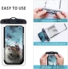 Universal PVC Waterproof Cellphone Dry Bag Mobile Phone Pouch Waterproof Phone Case With Lanyard