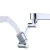 Import Universal Robot Arm 1080 Degree Rotating Faucet Extender with 2 Function Aerator from China