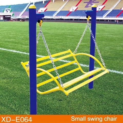 Urban Squares Recreational Facilities Small Size Outdoor Garden Steel Swing Chair