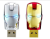 Import USB 2.0 Ironman USB Flash Drive 4GB 8GB 16GB 32GB 64GB Superheros  Flash Memory Stick Pendrive Metal Pen Drive Blue LED Light from China