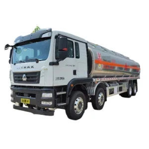 Used Sale HOWO Automatic Heavy LHD Fuel Delivery Truck 3axle 8X4 35000L 30cbm 200HP Aluminum Alloy Chemical Liquid Tank Trailer