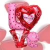 Valentine Day Wedding Decoration Reusable Love Aluminum Film Balloon