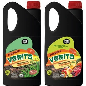 VERMIEXTRACT - Liquid concentrated organic fertilizer - UNIVERSAL PLANT FOOD - Black Gold VERITA