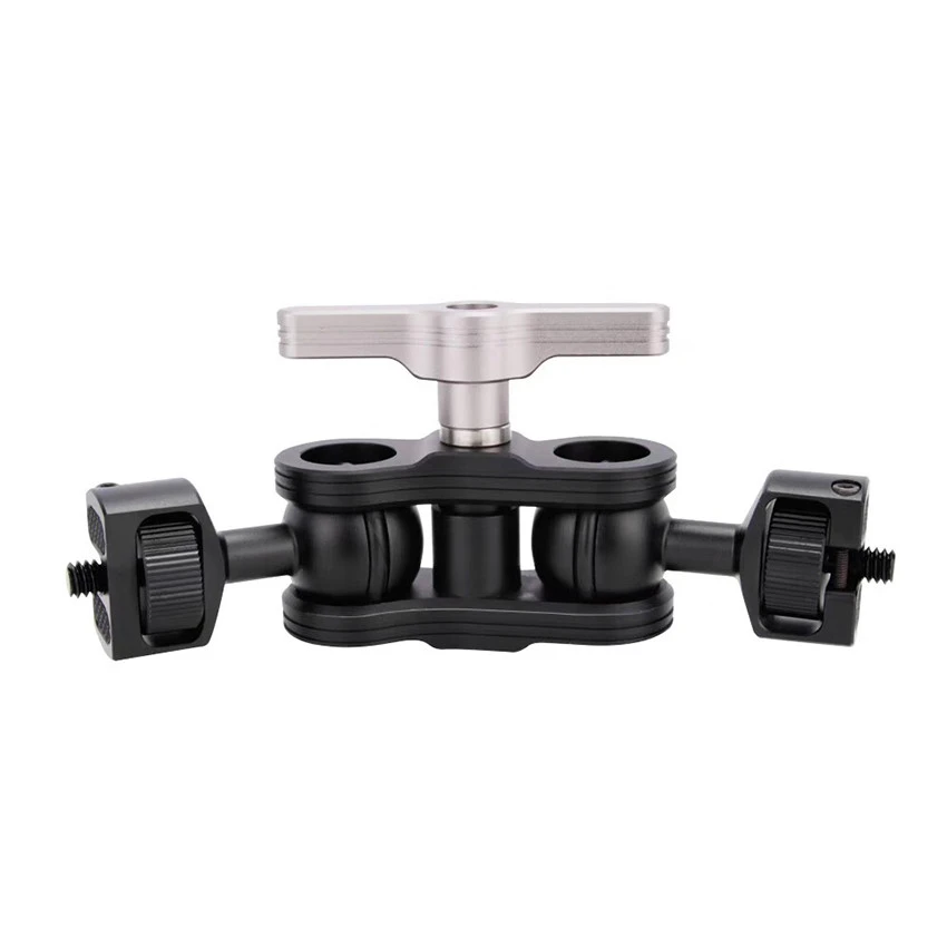 VGEET other camera accessories 1/4&quot; thread screw double ball heads articulating magic arm for dslr field monitor lights