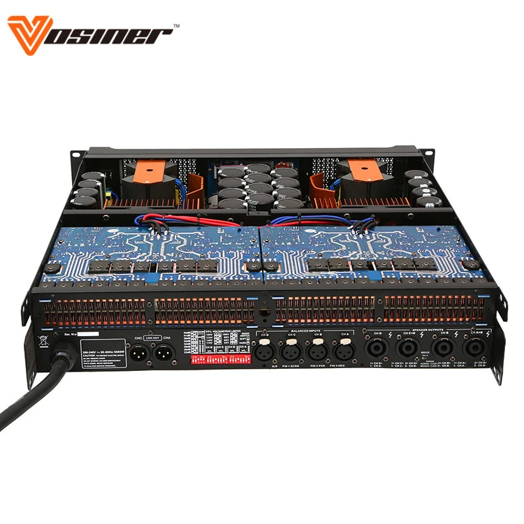 Vosiner 4 channels audio receiver amplifier active speakers amplifier audio amplifier module