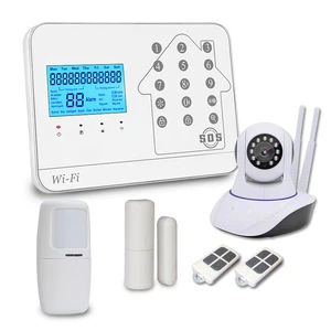 Wale 3G GSM Touch keypad WIFI PSTN security alarm kit support WIFIALARM APP and have low power alert function