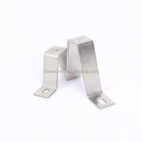 Wall Cladding Angle Profiles Stainless Steel Omega Type Stone Fixing Anchor