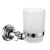 Import Wall mounted Chrome finishing double glass tumbler holder from China