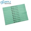 Water Proof Disposable Gliding Printable Paper Tickets wristbands ID Bracelets For Events