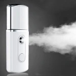 Water replenishment meter  charging nano sprayer handheld cold spray face steamer portable humidifier Facial steamer machine