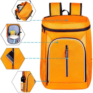 Waterproof Cooler Backpack Bag Large Capacity Soft-Sided Cooler Bag For Picnic