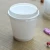 Import Wedding Black Ice Cream Cup Mousse Pudding  Disposable Mini Dessert Cups with Lids and Spoon from China