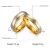 Import Wedding rings  gold plating  couple wedding band stone tungsten ring from China