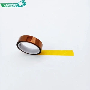 Well-made solvent resistance mica tape insulated esd silicone adhesive polyimide tape braid wire