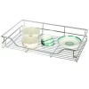 wellmax kitchen cabinet pull out wire drawer basket in malaysia for  kitchen corner cabinet basket liner dish rack