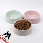 Wheat straw Pet Bowls & Feeders