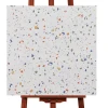 White colour 600x600 non slip ceramic floor tiles terrazzo tile livingroom and bathroom porcelain tiles