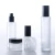 Import Whole selling frosted glass pump bottle lotion pump bottle essence bottle with pump 100ml 120ml 30ml from China