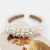 Import wholesale 2020 New Trend Fashion Luxury Pearl Headband Vintage Pearl Beaded Girls Hair Accessories from China