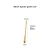 Import Wholesale  22 cm bar spoon high quality Golden Stainless bar spoon mixing spoon from China