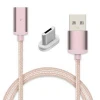 Wholesale 3 in 1 Nylon Magnetic USB Charger Transfer Data Cable for iPhone Charging Cords