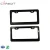 Import Wholesale Auto Carbon Fiber License Plate Frame Custom License Plate Frames from China