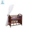 Wholesale Baby Furniture High Quality Wooden Baby Cradle Bed With Mosquito Net