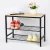 Import Wholesale Cabinet Storage Organizer wooden 3Tier Industrial Metal Shoe Rack Free Stand Durable Shoe Organizer from China