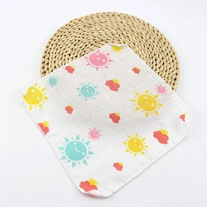 Wholesale china high quality baby gauze handkerchief baby handkerchief bib cotton handkerchief
