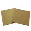 Wholesale custom Classic style a3 a4 a7 gold brown shipping kraft paper envelope