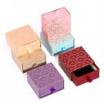 Wholesale custom logo jewellery packaging ring earring necklace braceler drawer box