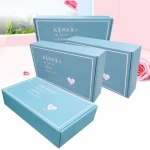 Wholesale Custom Logo Premium Green  Gift Box Luxury Large Package Cardboard Paper Wig Hair Extension Magnetic Packaging Box