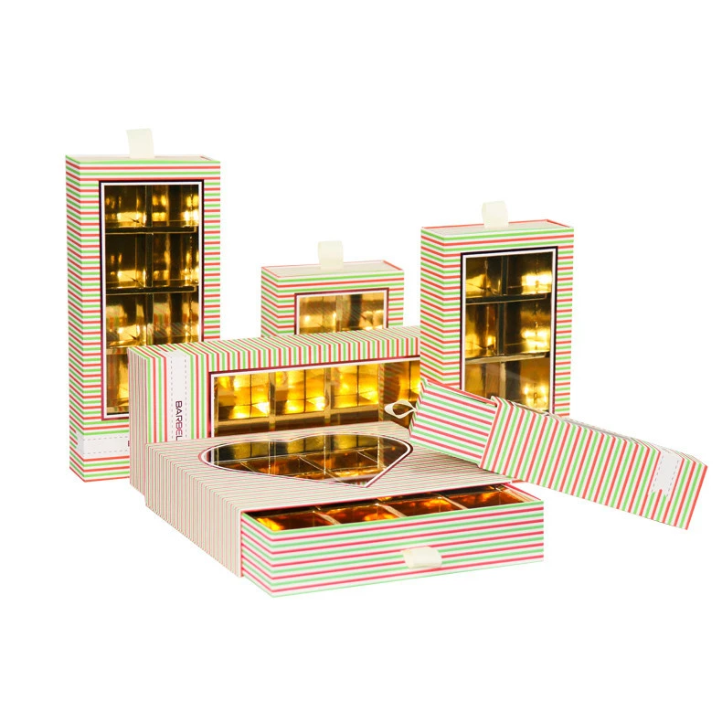 Wholesale Custom Retail Luxury Gift drawer chocolate bonbon box