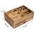 Import wholesale custom size other Drawer Beauty Organizer office Wooden Cosmetic Storage Box Wooden rotating Desk Organizer from China